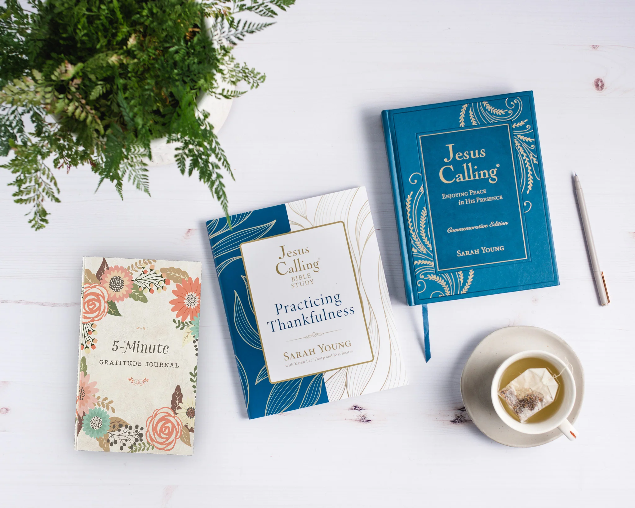 Jesus Calling Practicing Thankfulness Study Guide + Commemorative Edition + Gratitude Journal (Premium Bundle) - Image 2