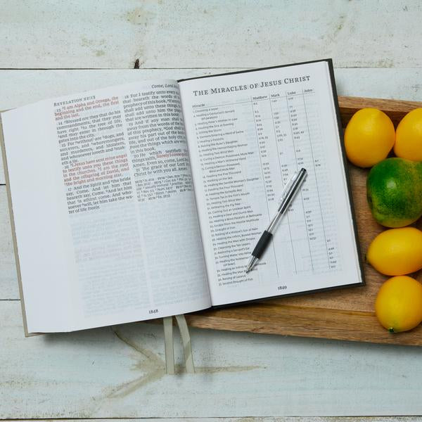 KJV, Deluxe Reference Bible, Super Giant Print, Red Letter Edition, Comfort Print - Image 15