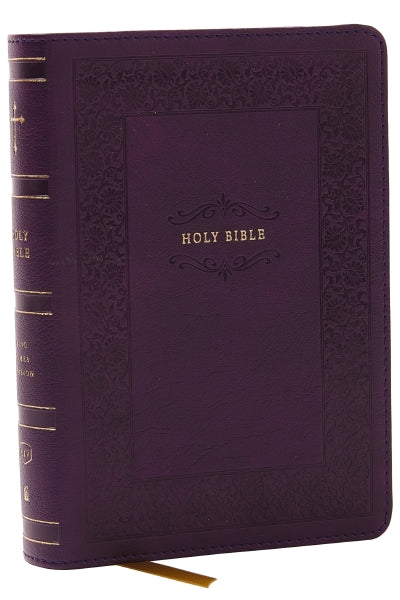 KJV Holy Bible, Compact Reference Bible, 43,000 Cross-References, Red Letter, Comfort Print