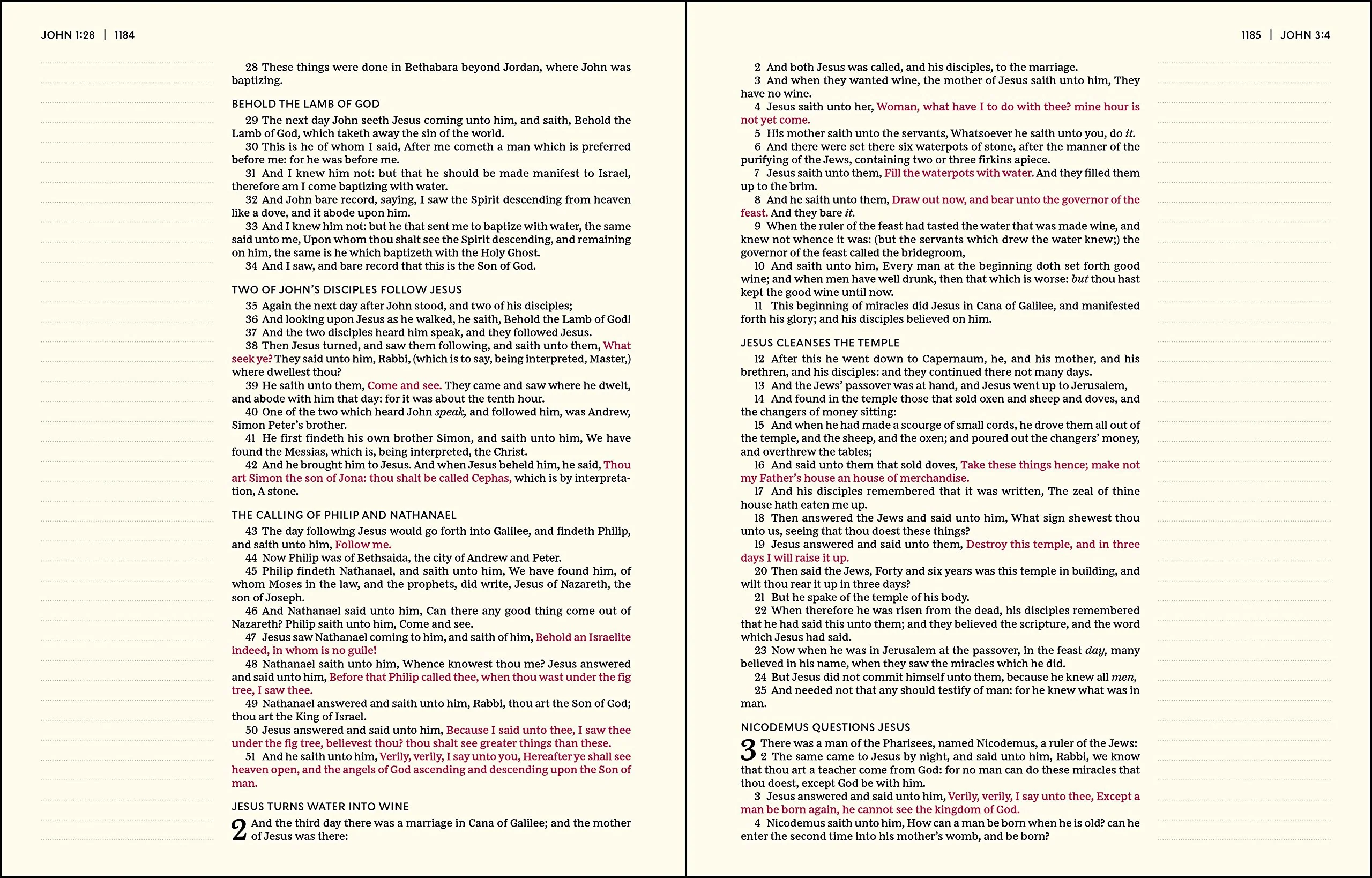 KJV, Journal the Word Bible, Red Letter Edition, Comfort Print - Image 3