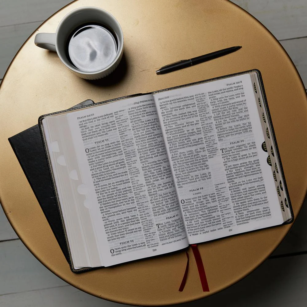 KJV Holy Bible Large Print Center-Column Reference Bible, 53,000 Cross References, Red Letter, Comfort Print - Image 49