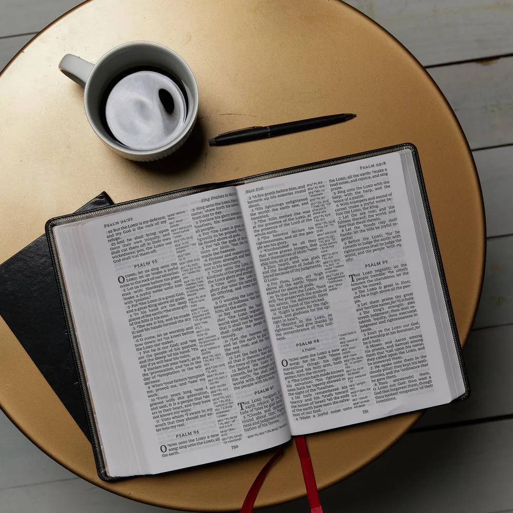 KJV Holy Bible Large Print Center-Column Reference Bible, 53,000 Cross References, Red Letter, Comfort Print - Image 71