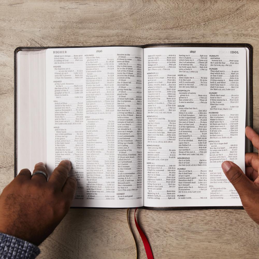KJV, Reference Bible, Super Giant Print, Red Letter Edition, Comfort Print - Image 33