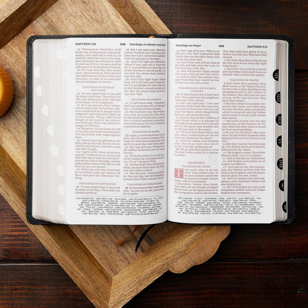 KJV Large Print Reference Bible, Red Letter, Comfort Print (Sovereign Collection): Holy Bible, King James Version - Image 19