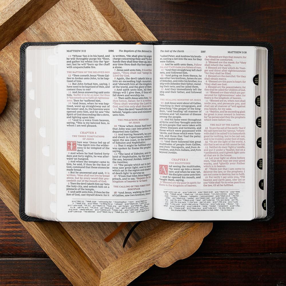 KJV Large Print Reference Bible, Red Letter, Comfort Print (Sovereign Collection): Holy Bible, King James Version - Image 21