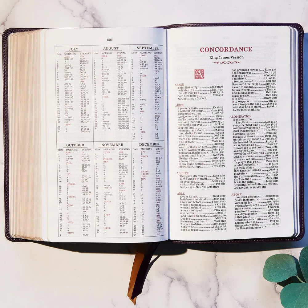 KJV, Personal Size Reference Bible, Sovereign Collection, Red Letter, Comfort Print: Holy Bible, King James Version - Image 80