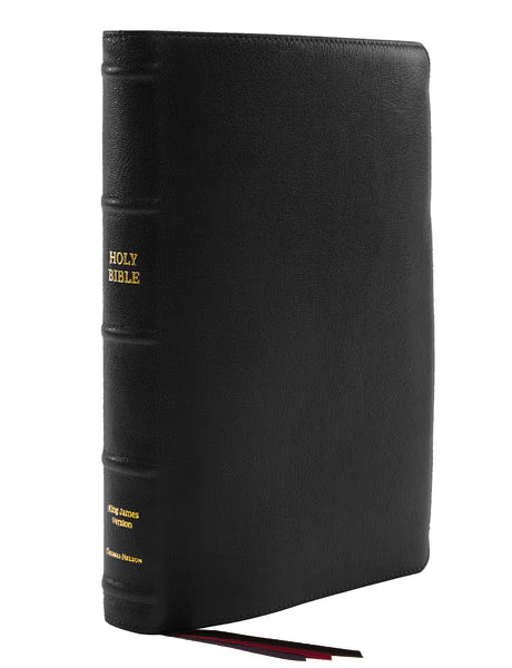 KJV, Thinline Bible, Large Print, Premium Goatskin Leather, Premier Collection, Red Letter, Comfort Print - Image 10