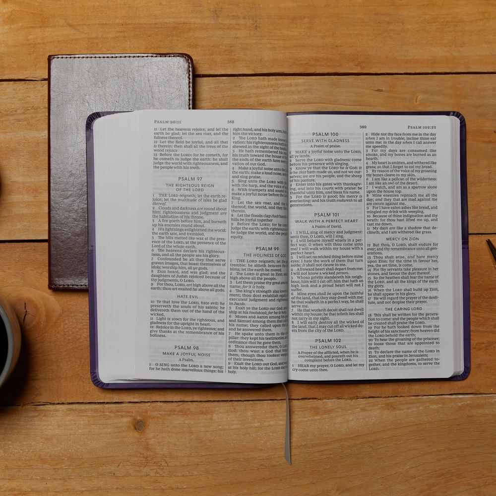 KJV, Thinline Bible, Large Print, Red Letter Edition, Comfort Print - Image 9
