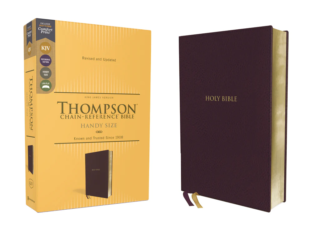 KJV, Thompson Chain-Reference Bible, Handy Size, Red Letter, Comfort Print