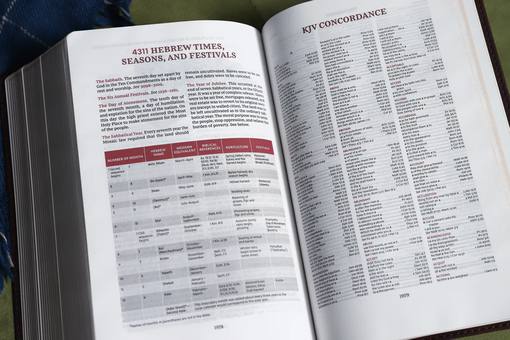 KJV, Thompson Chain-Reference Bible, Handy Size, Red Letter, Comfort Print - Image 17