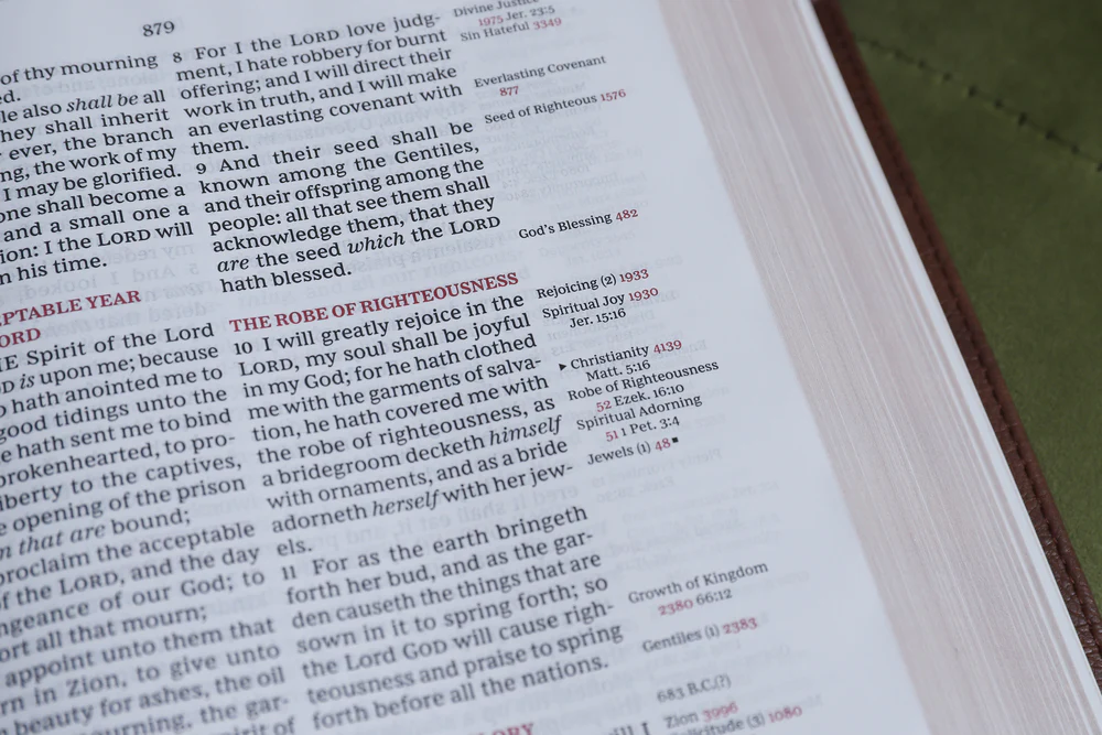 KJV, Thompson Chain-Reference Bible, Large Print, Red Letter, Comfort Print - Image 15