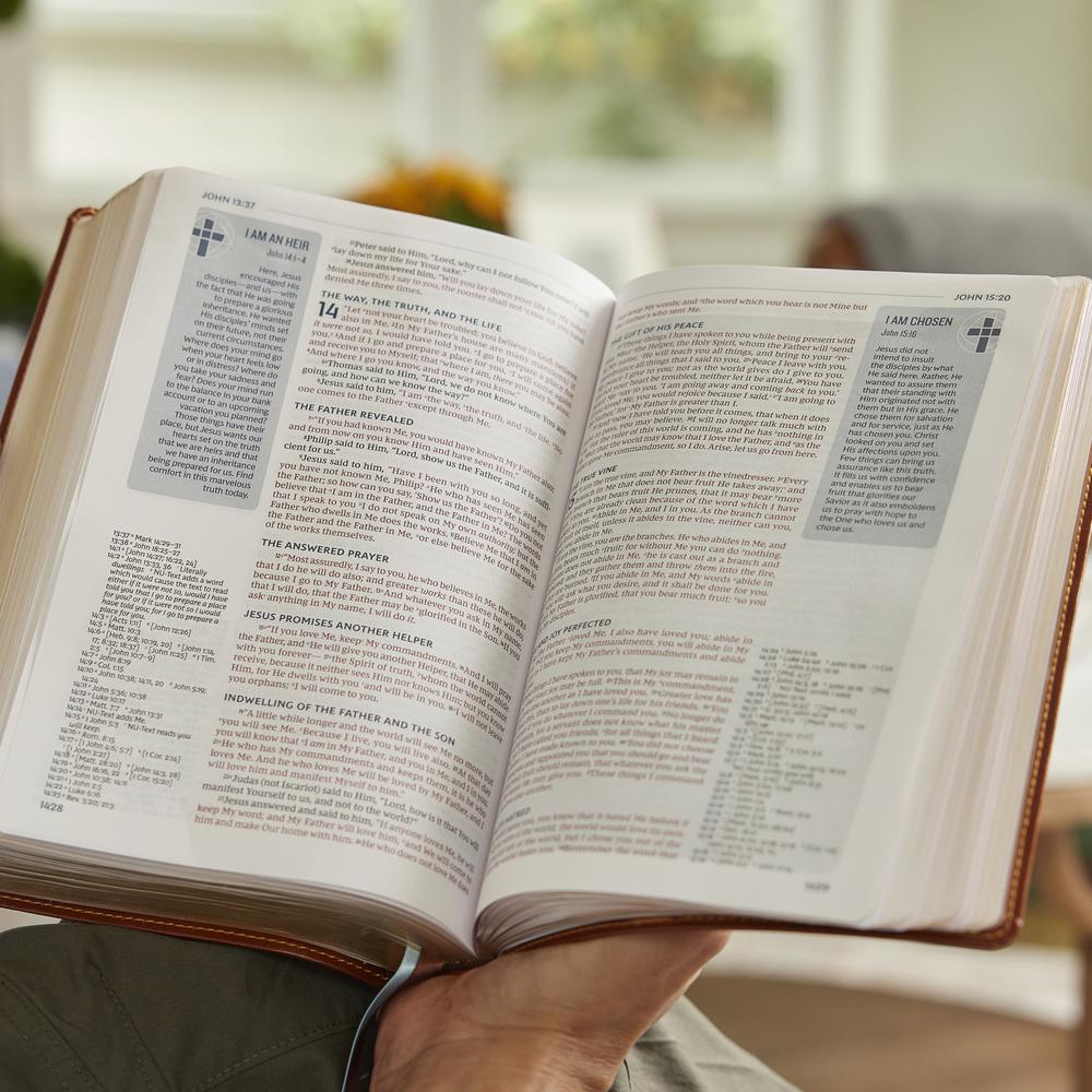 Life in Christ Bible: Discovering, Believing, and Rejoicing in Who God Says You Are  (NKJV, Red Letter, Comfort Print) - Image 43