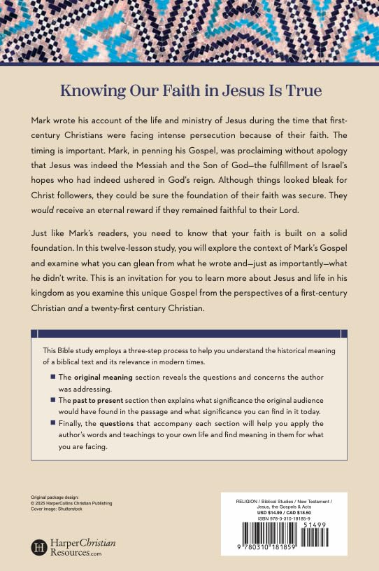 Mark Bible Study: Building Our Faith on a Strong Foundation - Image 3