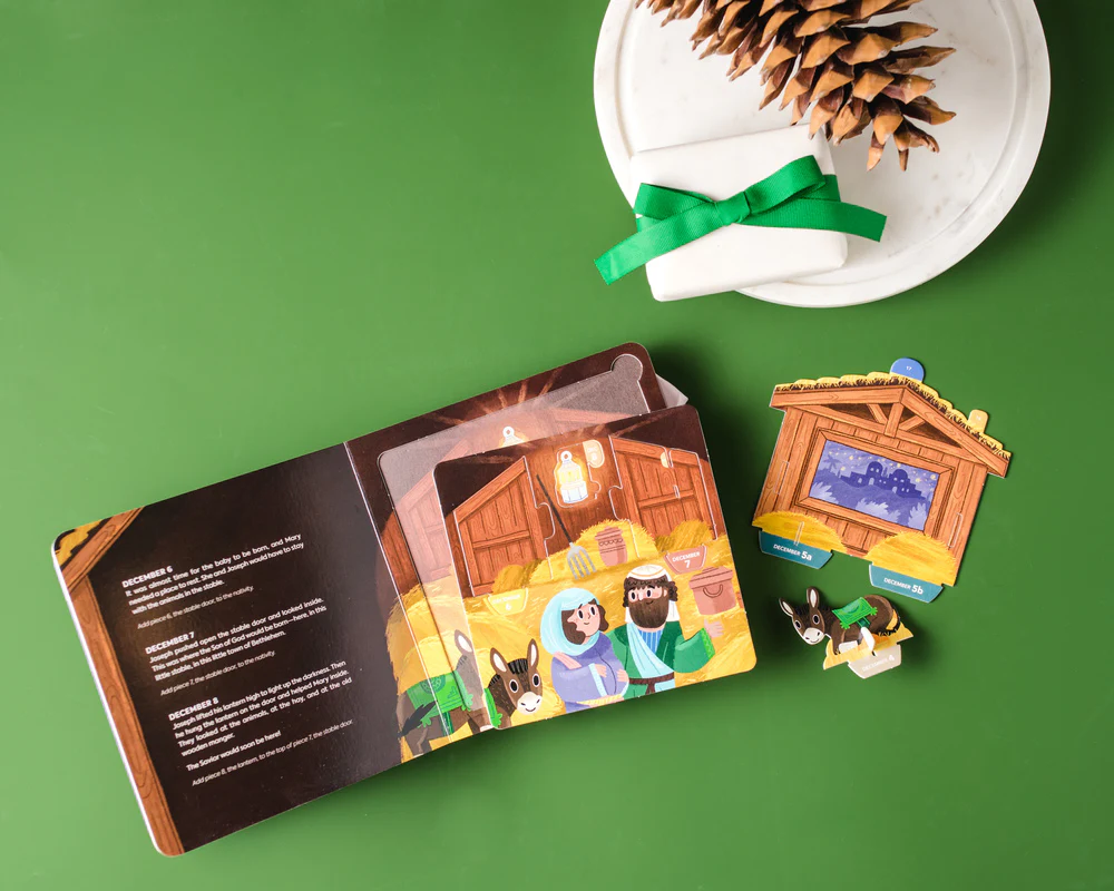 My Advent Nativity Press-Out-and-Play Book: Features 25 Pop-Out Pieces for Ages 3–7 - Image 2