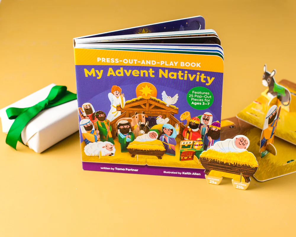My Advent Nativity Press-Out-and-Play Book: Features 25 Pop-Out Pieces for Ages 3–7 - Image 6