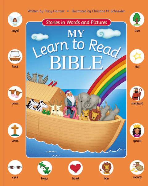 My Learn to Read Bible: Stories in Words and Pictures - Image 2