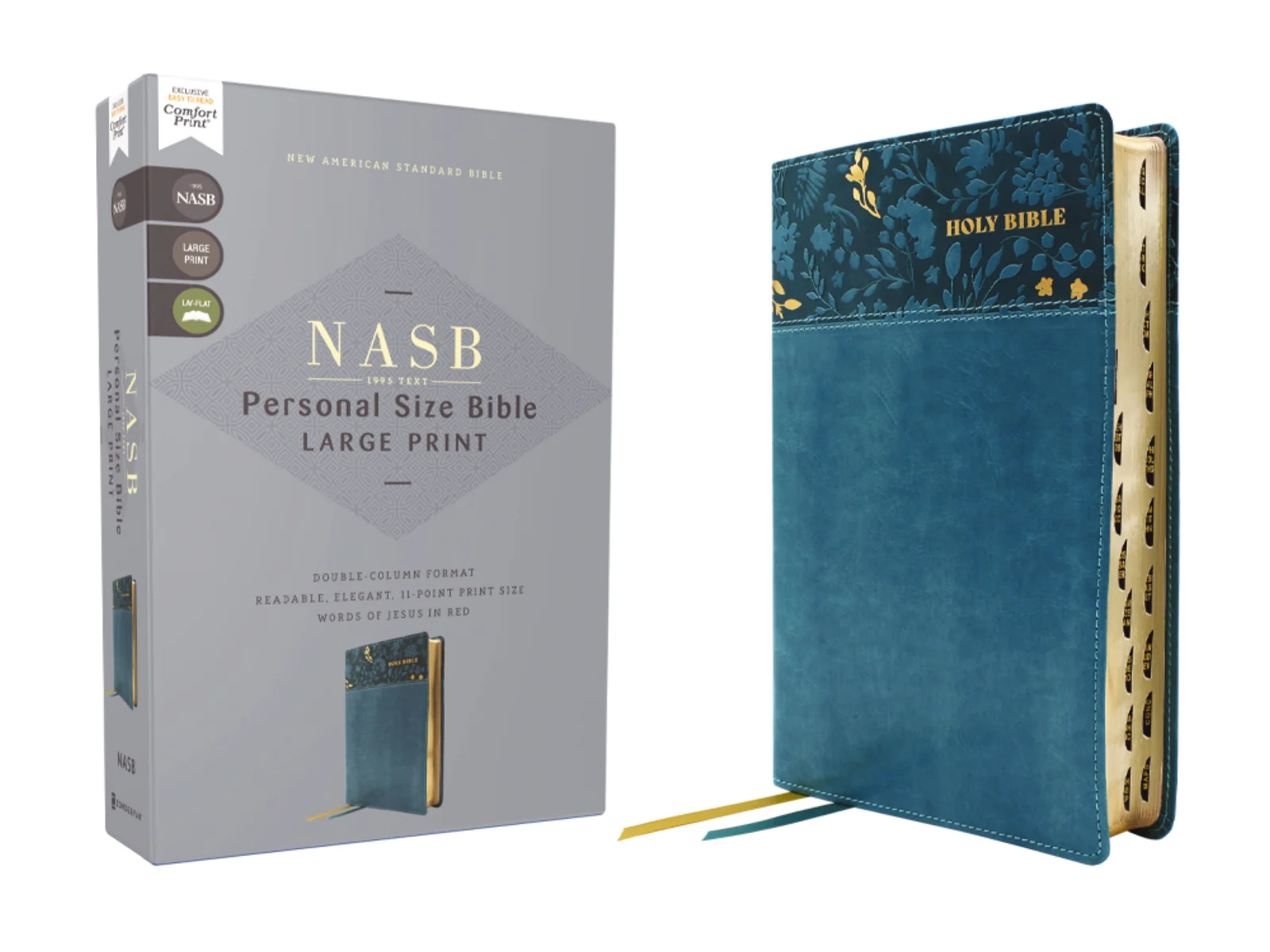NASB, Personal Size Bible, Large Print, Red Letter, 1995 Text, Comfort Print - Image 3
