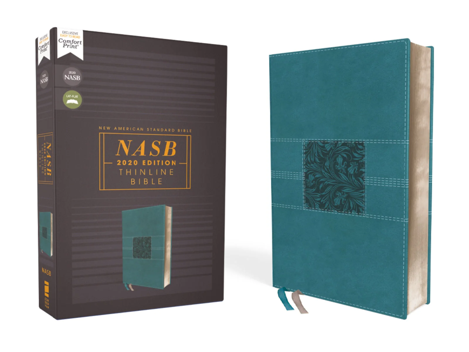 NASB, Thinline Bible, Red Letter Edition, 2020 Text, Comfort Print