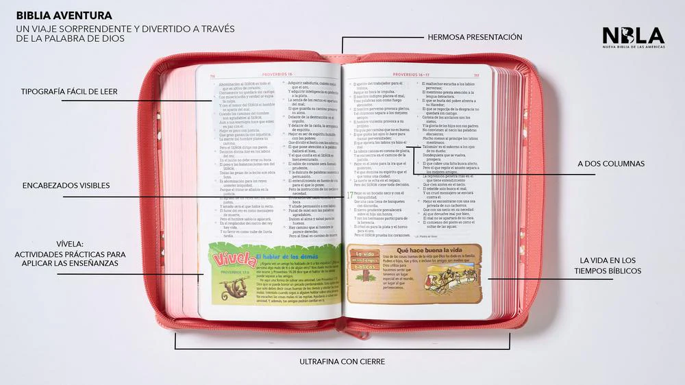 NBLA Biblia Aventura, Interior a color - Image 17