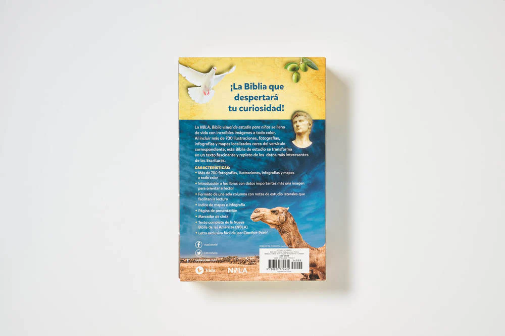NBLA, Biblia visual de estudio para niños: Explora la Biblia: personajes, lugares e historia - Image 18