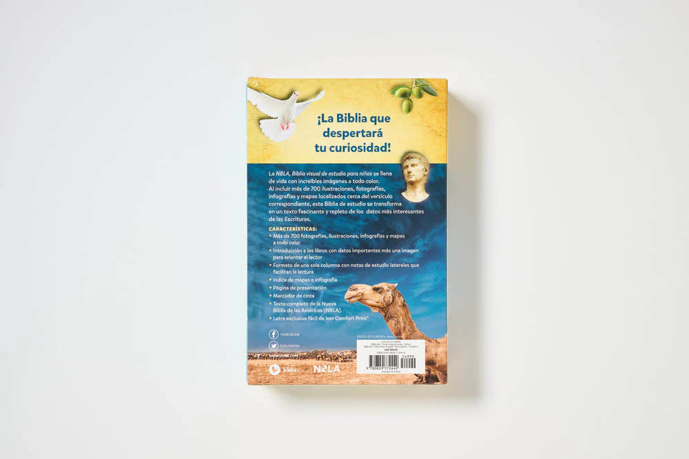 NBLA, Biblia visual de estudio para niños: Explora la Biblia: personajes, lugares e historia - Image 7