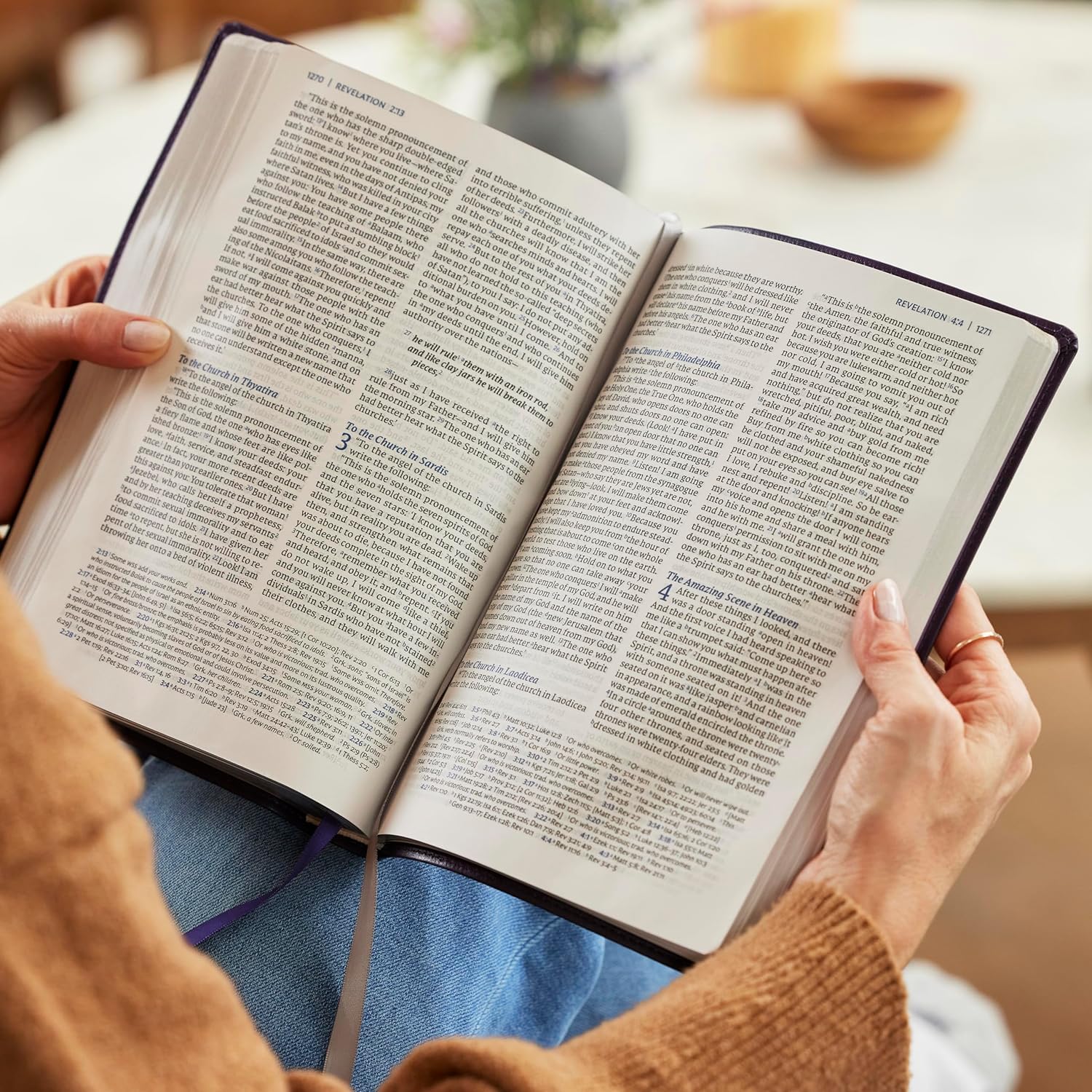 NET Bible, Large Print Thinline with Cross References, Comfort Print - Image 15