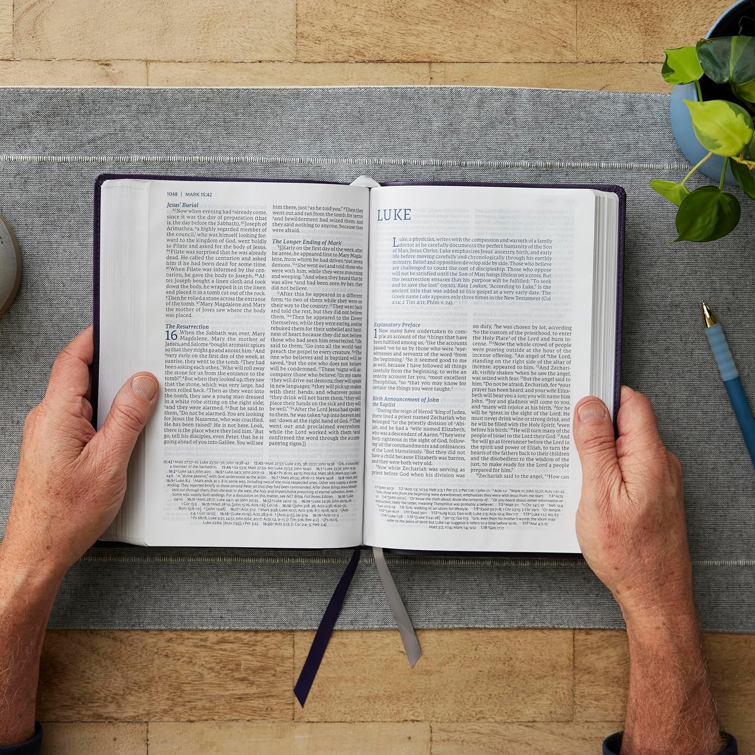 NET Bible, Large Print Thinline with Cross References, Comfort Print - Image 19