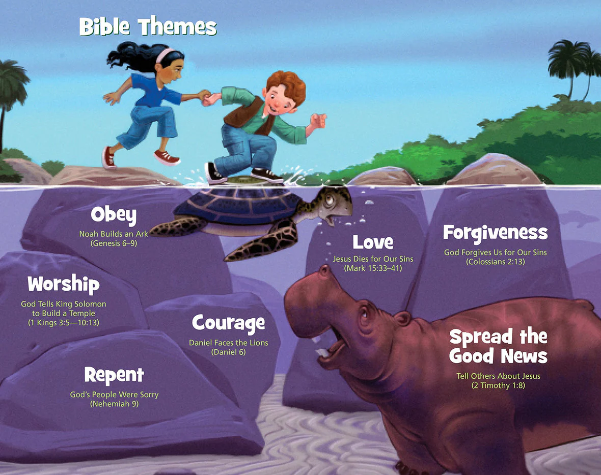 NIrV, Adventure Bible for Early Readers, Hardcover, Full Color, Case of 12 - Image 10