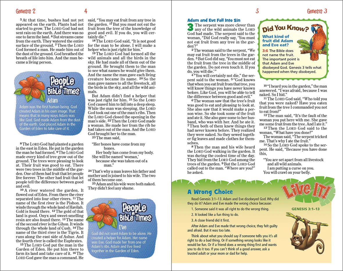 NIrV, Adventure Bible for Early Readers, Hardcover, Full Color, Case of 12 - Image 11