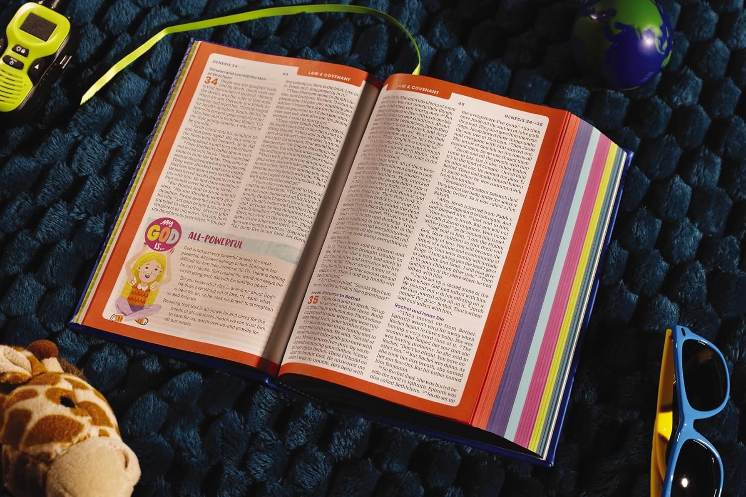 NIrV, Tiny Theologians Bible, Leathersoft over Board, Pink, Comfort Print: A Beginner’s Guide to the Bible – for Kids - Image 11