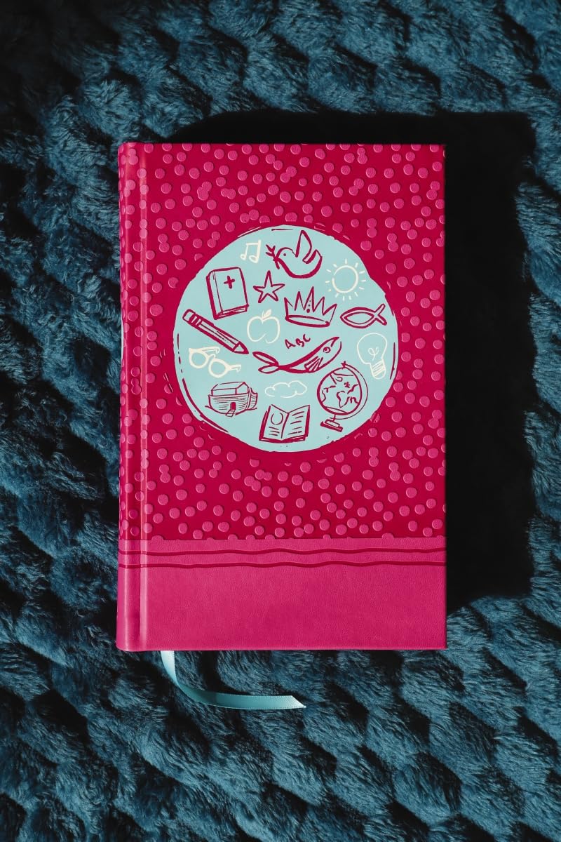 NIrV, Tiny Theologians Bible, Leathersoft over Board, Pink, Comfort Print: A Beginner’s Guide to the Bible – for Kids - Image 24