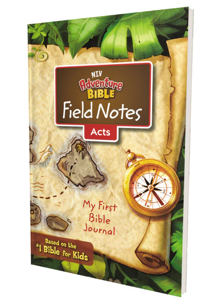NIV, Adventure Bible Field Notes, Acts, Paperback, Comfort Print: My First Bible Journal
