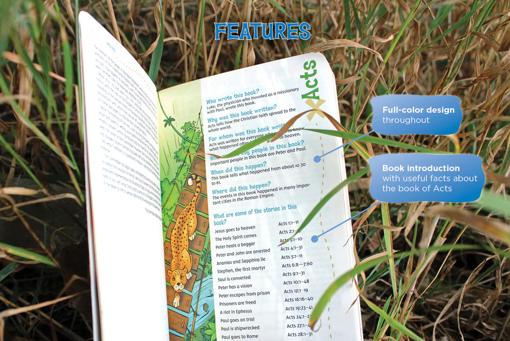 NIV, Adventure Bible Field Notes, Acts, Paperback, Comfort Print: My First Bible Journal - Image 7