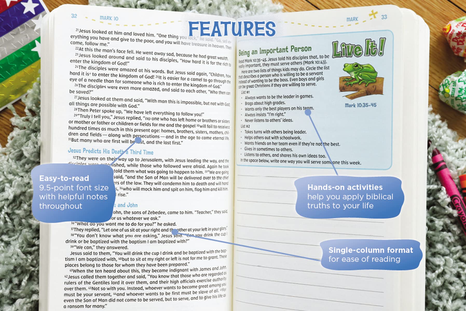 NIV, Adventure Bible Field Notes, Mark, Paperback, Comfort Print: My First Bible Journal - Image 6