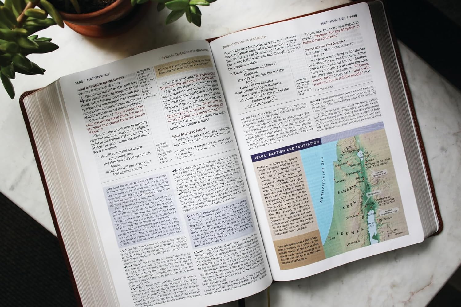 NIV Application Bible, Large Print, Red Letter, Comfort Print: Bringing the Ancient Message of the Bible into Your World - Image 7
