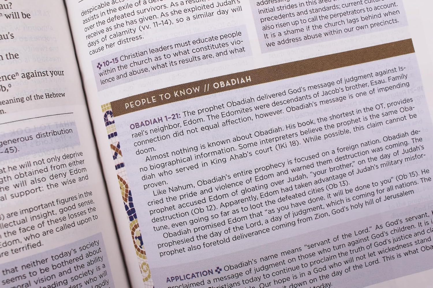 NIV Application Bible, Personal Size, Red Letter, Comfort Print: Bringing the Ancient Message of the Bible into Your World - Image 27