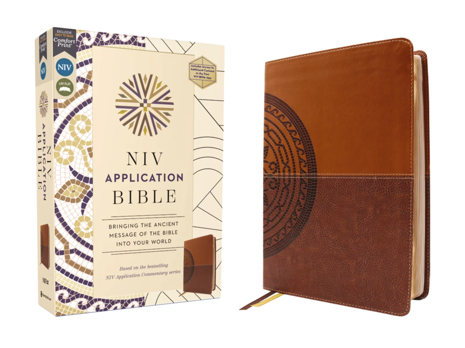 NIV Application Bible, Red Letter, Comfort Print: Bringing the Ancient Message of the Bible into Your World - Image 2