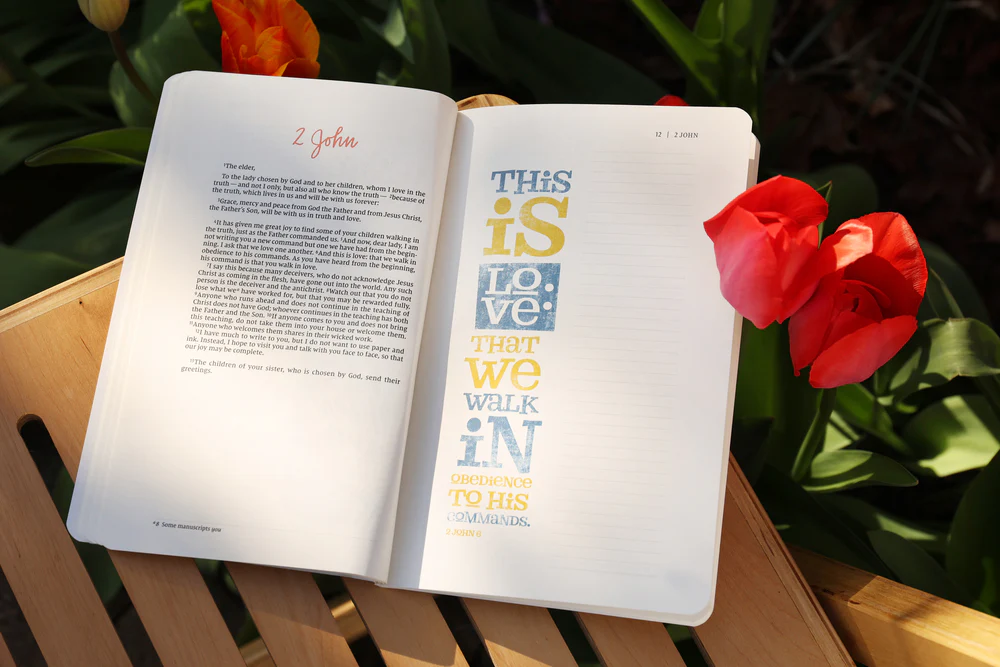NIV, Beautiful Word Bible Journal, 1-3 John, Paperback, Comfort Print - Image 9
