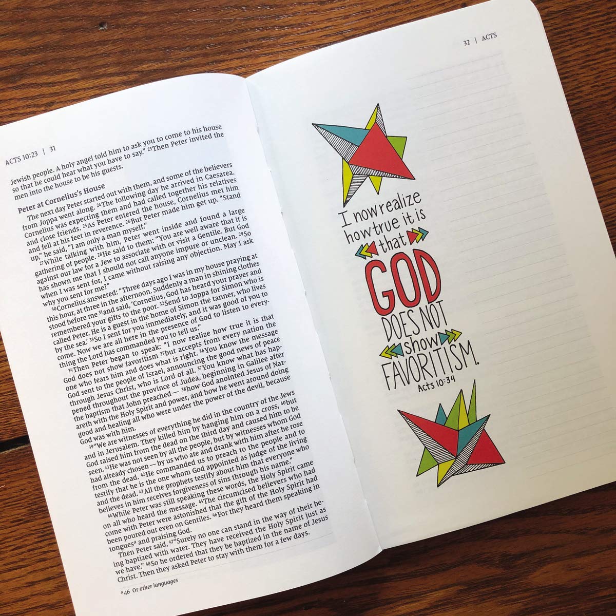 NIV, Beautiful Word Bible Journal, Acts, Comfort Print - Image 5