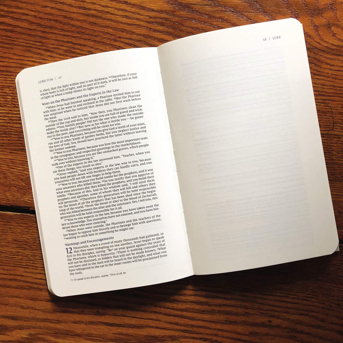 NIV, Beautiful Word Bible Journal, Luke, Comfort Print - Image 6