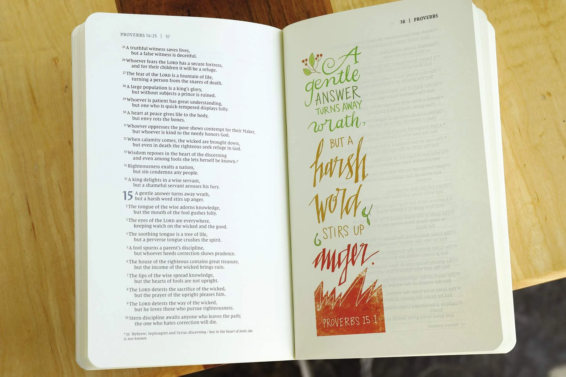 NIV, Beautiful Word Bible Journal, Proverbs, Paperback, Comfort Print - Image 5