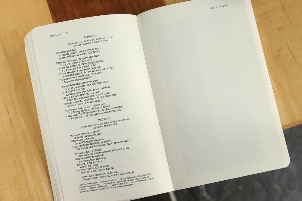 NIV, Beautiful Word Bible Journal, Psalms, Paperback, Comfort Print - Image 9