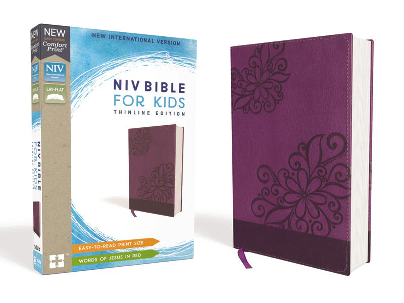 NIV, Bible for Kids, Red Letter Edition, Comfort Print: Thinline Edition