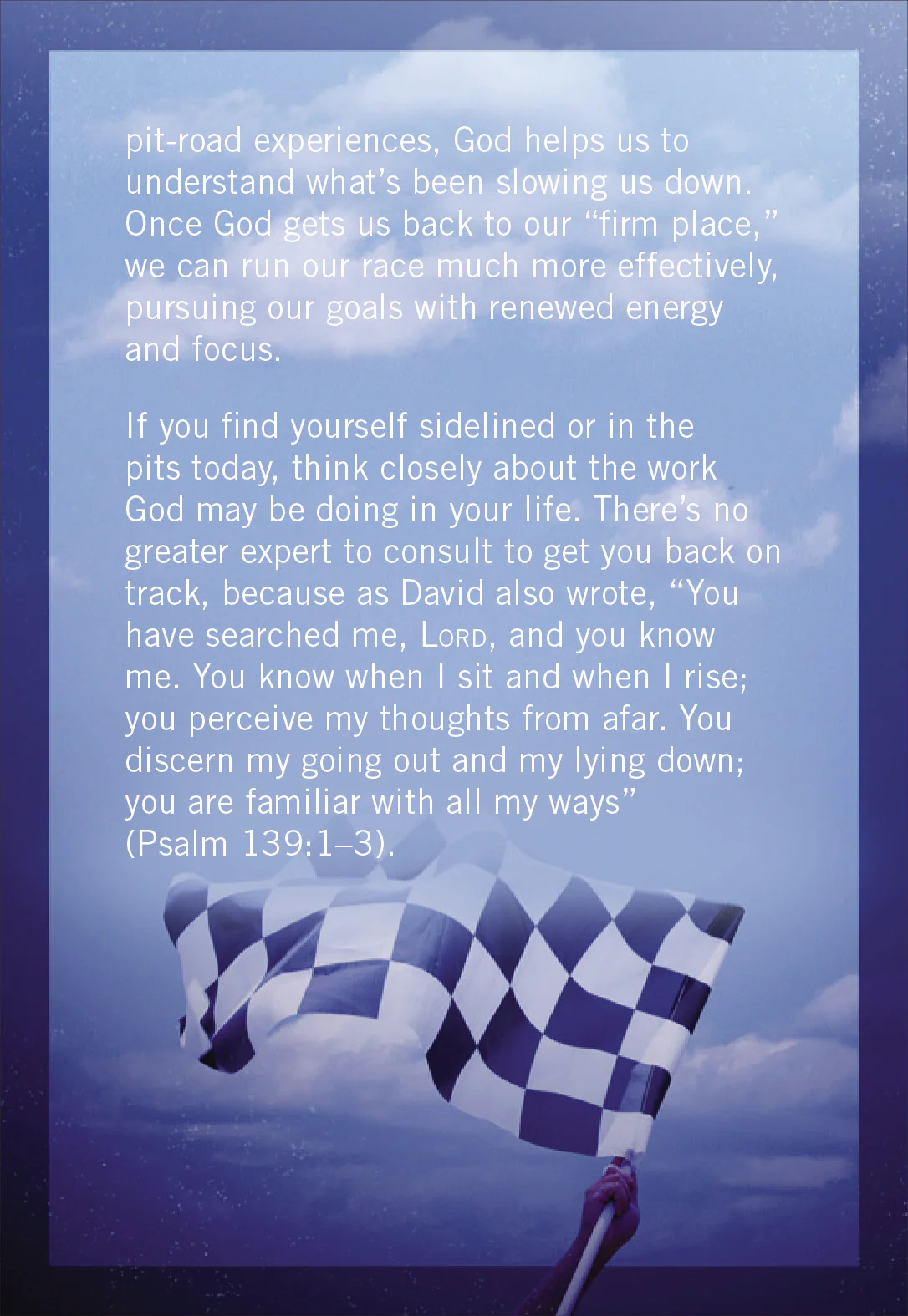 NIV, Fuel for the Race of Life New Testament with Psalms and Proverbs, Pocket-Sized, Paperback, Comfort Print: Inspiration for Motor Racing Enthusiasts - Image 5