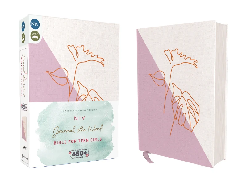 NIV, Journal the Word Bible for Teen Girls, Red Letter Edition: Includes Over 450 Journaling Prompts! - Image 3