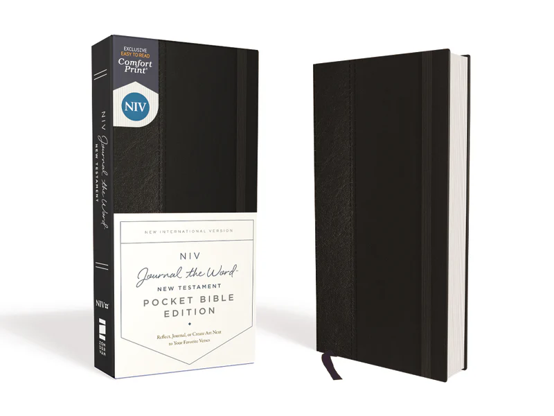 NIV, Journal the Word New Testament, Pocket Bible Edition, Red Letter Edition, Comfort Print - Image 2
