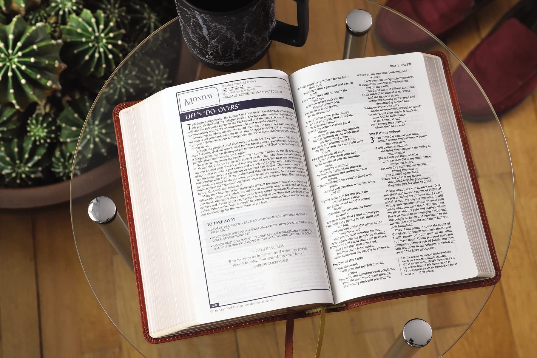 NIV, Men's Devotional Bible, Comfort Print - Image 19