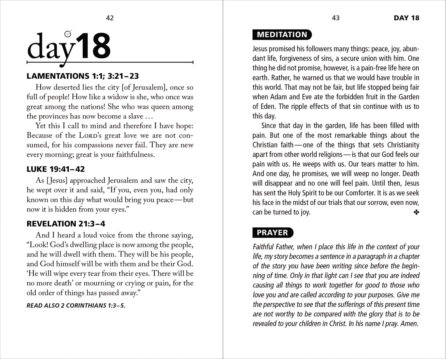 NIV, Once-A-Day 40 Days to Easter Devotional - Image 5