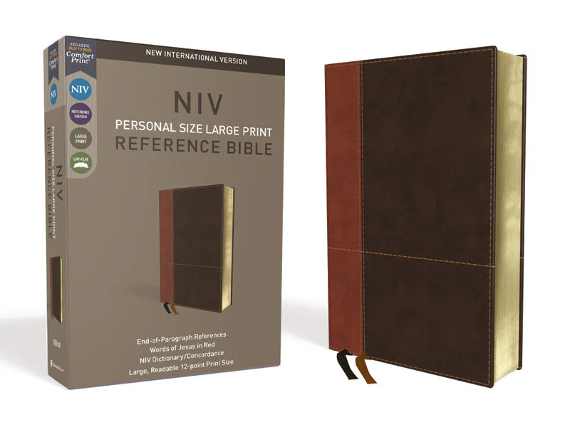 NIV, Personal Size Reference Bible, Large Print, Red Letter Edition, Comfort Print - Image 4