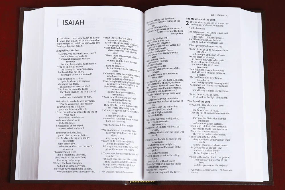 NIV, Church Bible (Pew Bible), Hardcover, Comfort Print - Image 16